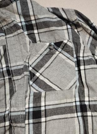 Рубашка мужская,кофта клетчатая4 фото
