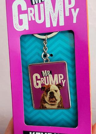 Подарок брелок с английским бульдогом