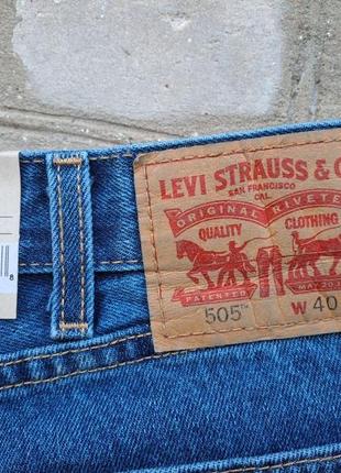 Levi's men's 505 regular fit jeans - 100% оригинал из сша! 40w x 29l2 фото