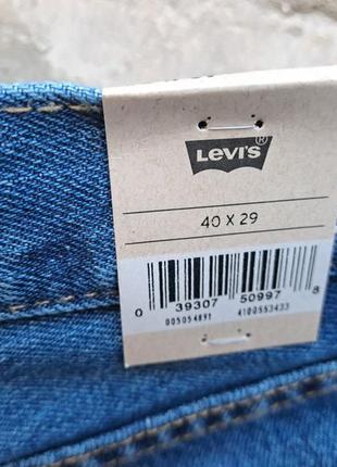 Levi's men's 505 regular fit jeans - 100% оригинал из сша! 40w x 29l9 фото