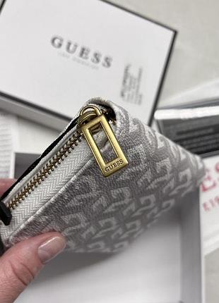 Женский маленький кошелек guess (7594-1) white