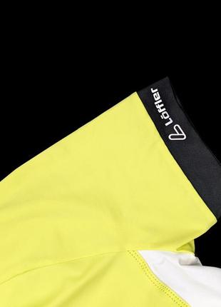 Жіноче велоджерсі loffler da bike trikot hotband lemon fresh - m6 фото