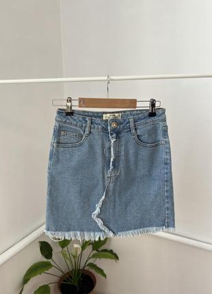 Джинсова юбка