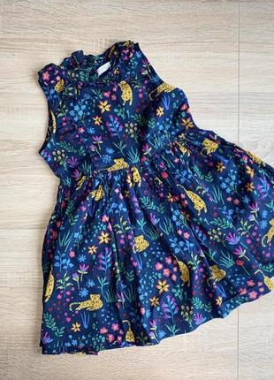 Дуже легенький сарафан-сукня на 3-4 рочки next