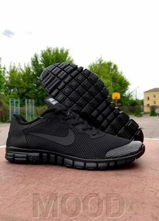 Чоловічі кросівки nike free run 3.0 black1 фото