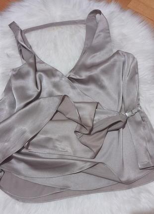 Елегантна блуза на запах4 фото