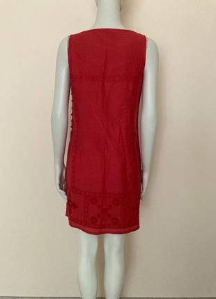 Платье женское красное8 фото
