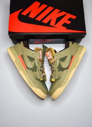 Nike air dunk jumbo medium olive