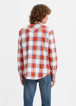 Рубашка от levi's levis левайс levi's classic fit western long-sleeve shirt2 фото