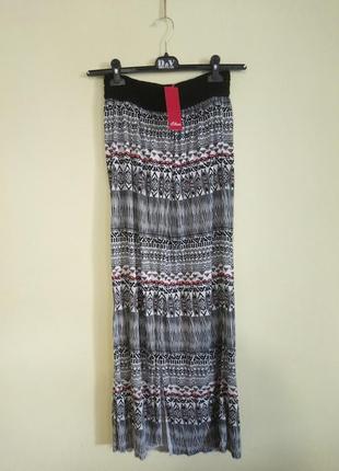 🔥 распродаж 🔥легкая летняя юбка на запах s.oliver1 фото