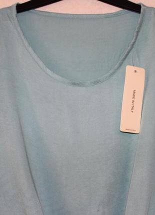 Шикарная мятная блузка италия3 фото