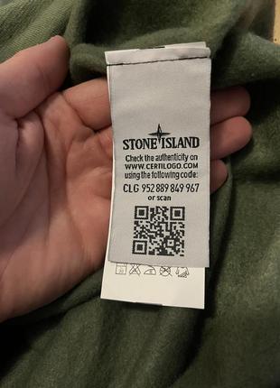 Кофта хакі stone island8 фото