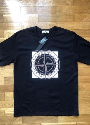 Футболка stone island t-shirt black1 фото