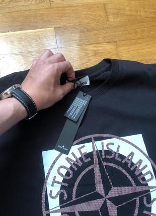 Футболка stone island t-shirt black3 фото