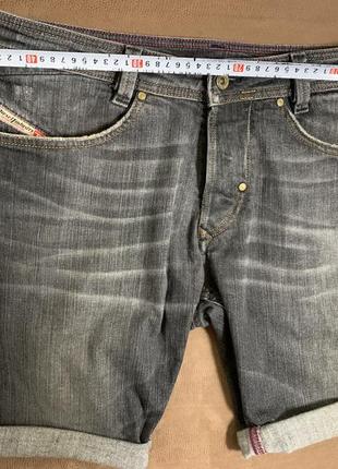 Diesel джинсові шорти ідеальні в стані нових італія оригінал!8 фото