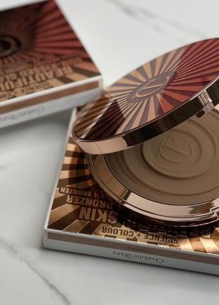 Кремовий бронзер бронзатор для обличчя charlotte tilbury beautiful skin sun-kissed glow cream bronzer