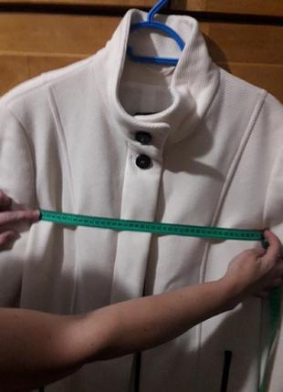 Ангора + шерсть ламы брендовое классическое стильное пальто от gerry weber р.1410 фото
