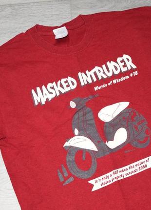 Футболка мерч поп панк групи masked intruder (nofx)