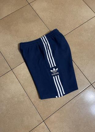 Шорты adidas originals lockup shorts navy4 фото