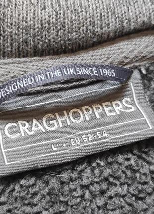 Флис craghoppers флиска серая трекинговая спортивная outdoor карго мужская свитер кофта софтшелл3 фото