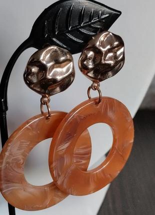 H&amp;m акриловые серьги