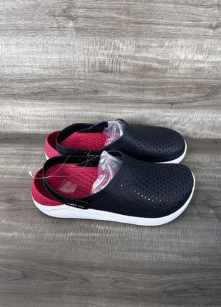 Кроксы черные мужские