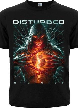 Футболка disturbed "divisive", размер s