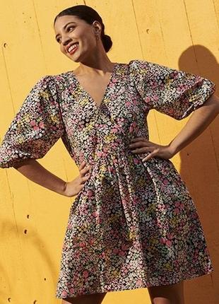 Сукня в рожевий квітковий принт від f&f