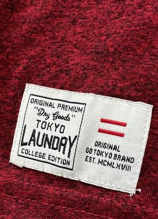 Мужская хлопковая футболка с принтом tokyo laundry co6 фото