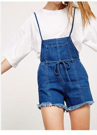 Комбинезон джинсовый bershka