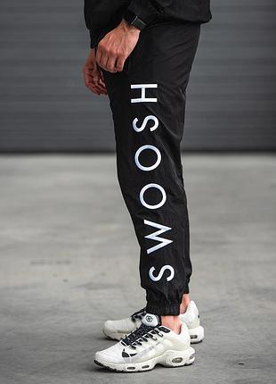 Штани nike swoosh черные