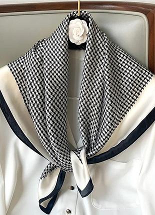 Хустка хустинка платок платочек бант стрічка для волосся на сумку косинка принт новий