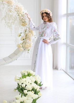 Вишитий весільний комплект, вишитий вінчальний комплект, парний вишитий комплект