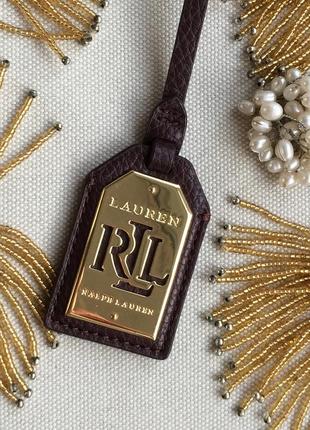 Оригинал lauren ralph lauren брелок подвес бирка1 фото