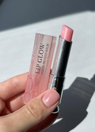 Бальзам для губ dior dior addict lip glow 001 pink оригінал