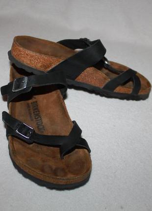 Шльопанці сланці фірми birkenstock 38 розмір по устілці 24,5 см.4 фото