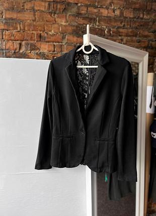 Tuzzi women's premium black blazer jacket женский, люксовый блейзер, жакет