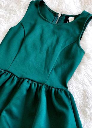 Изумрудное платье h&m