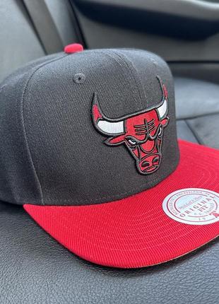 Кепка/бейсболка mitchell&amp;ness (usa) chicago bulls. new era | 47brand