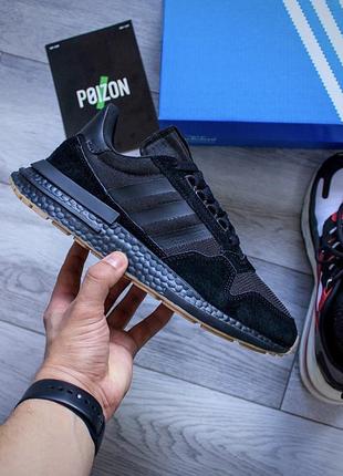 Мужские кроссовки  adidas zx 500 black