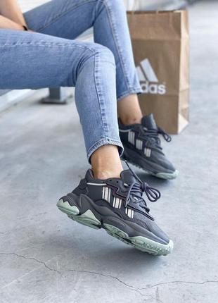 Женские кроссовки adidas ozweego адидиас озвиго