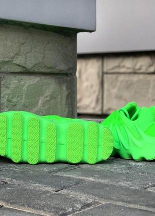 Мужские кроссовки  adidas yeezy 451 neon green4 фото