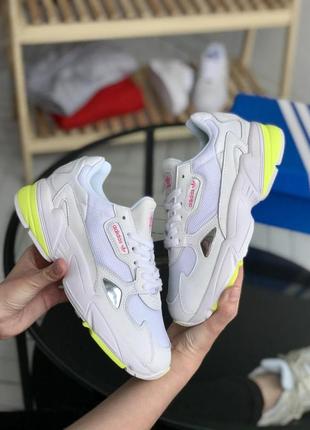 Мужские кроссовки  adidas falcon white