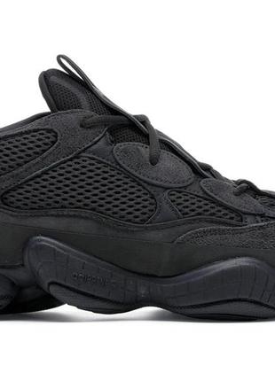 Мужские и женские кроссовки   adidas  yeezy 500 black