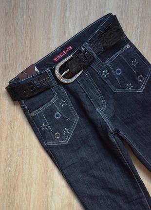 Фирменные турецкие тёплые джинсы с ремнём
