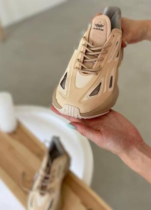 Жіночі кросівки adidas ozweego celox beige2 фото