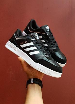 Мужские кроссовки  red adidas drop step white black