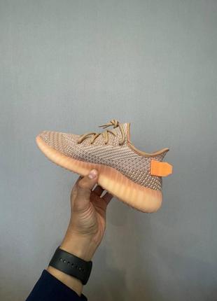 Мужские и женские кроссовки  adidas yeezy boost 350 v2 'clay'3 фото