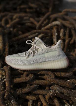 Женские кроссовки  adidas yeezy boost 350 v2 citrin1 фото