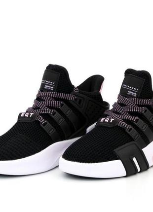 Кросівки жіночі  adidas equipment adv black pink7 фото